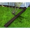 Frost King Tilt N' Drain 2 in. H X 5.5 in. W X 6 ft. L Brown Vinyl Downspout Extension GWS3B - alternate 2
